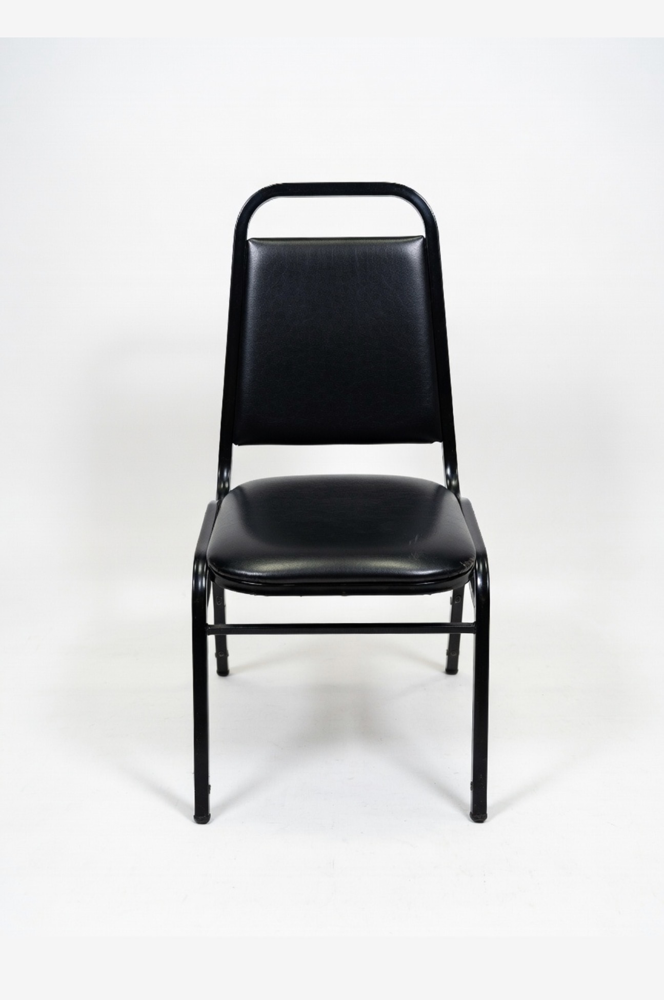 Black stage chair available at The Town Hall