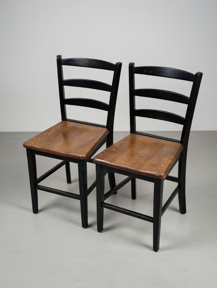 Wooden chairs available at The Town Hall